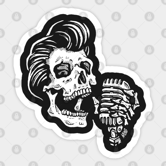 Greasers Never Say Die Sticker by BradAlbright